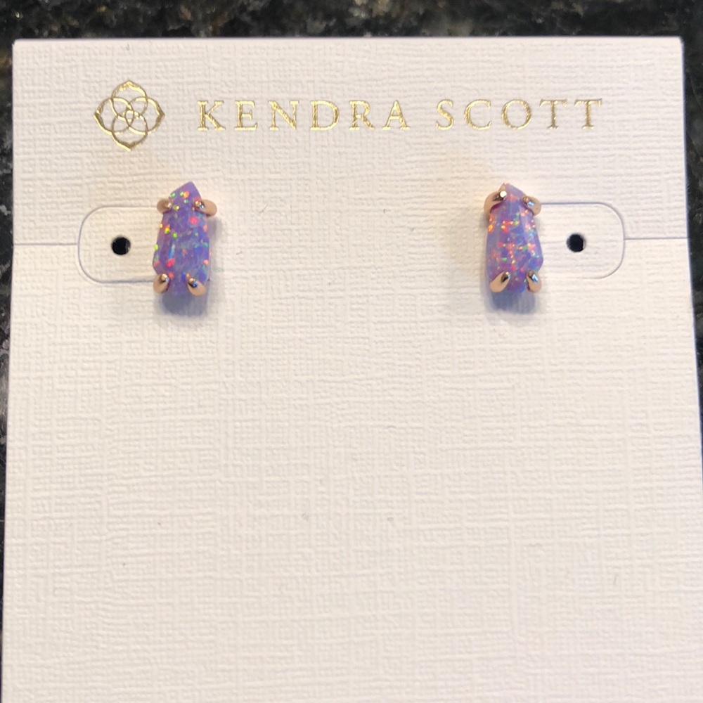 Kendra Scott Kyocera opal earrings